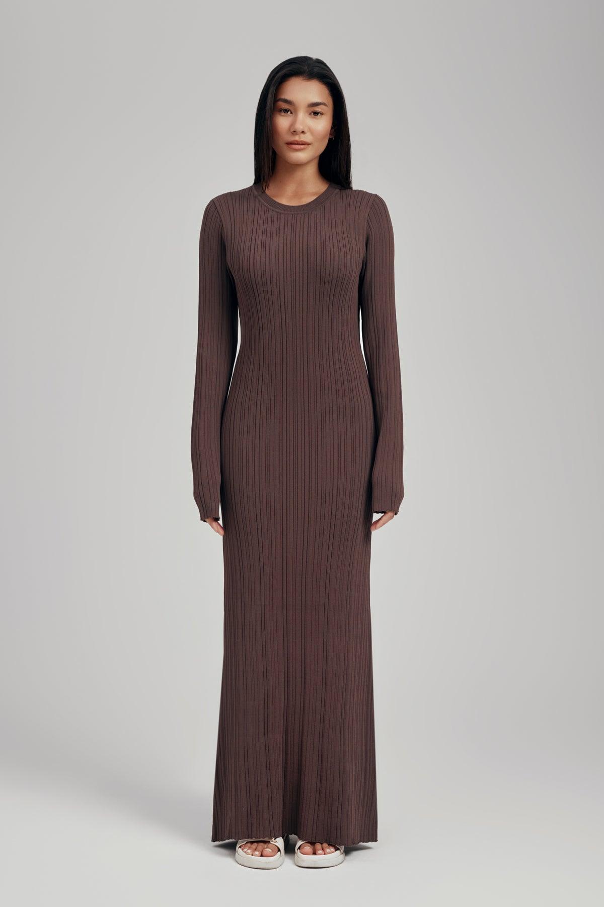 Elara | Mink Dress