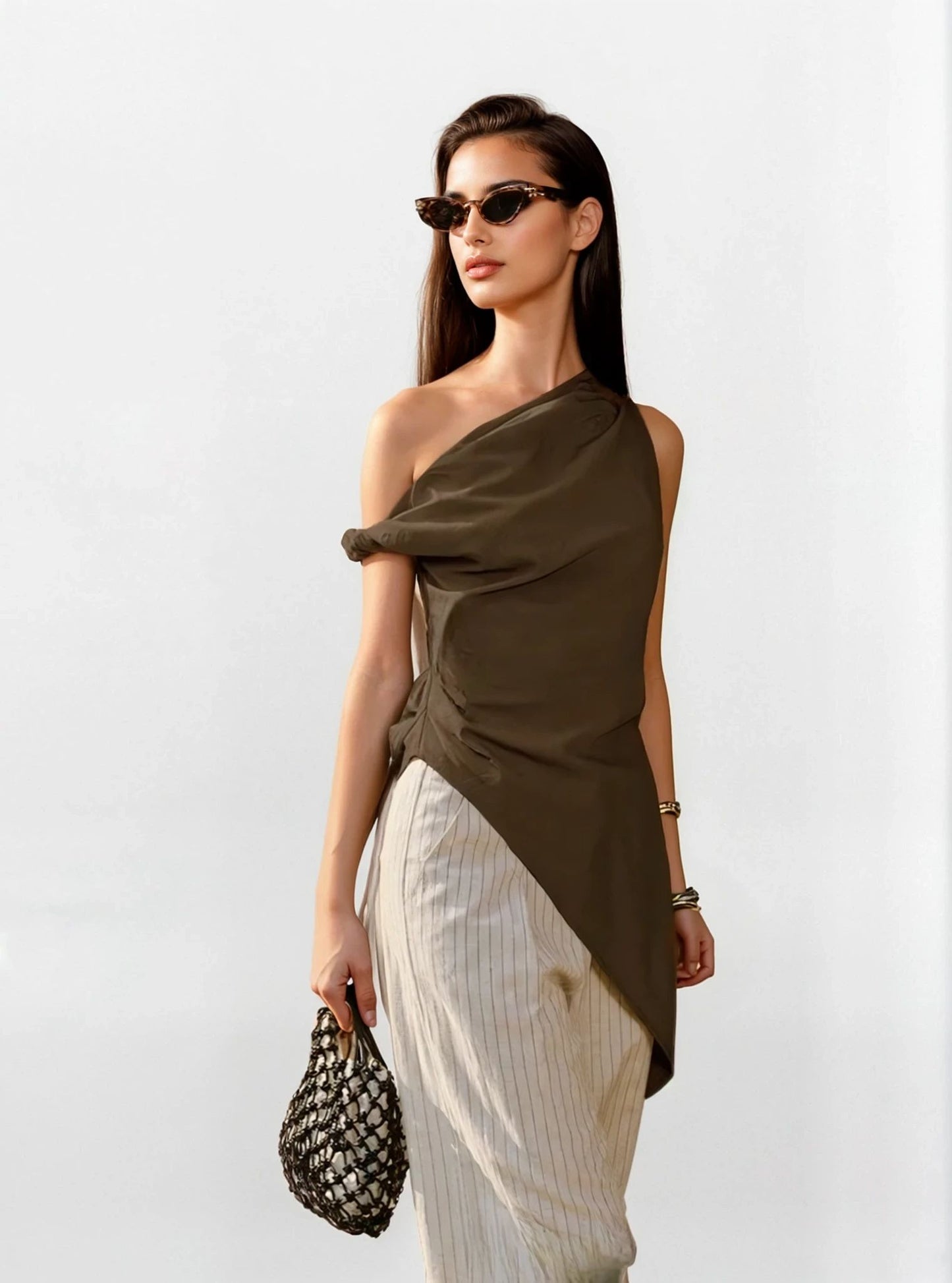 Naya Asymmetrical Blouse