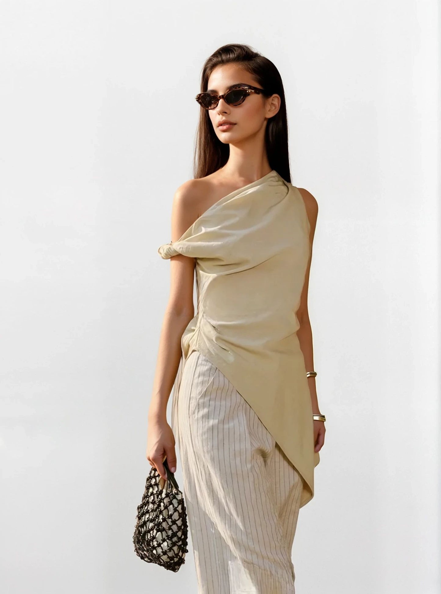 Naya Asymmetrical Blouse