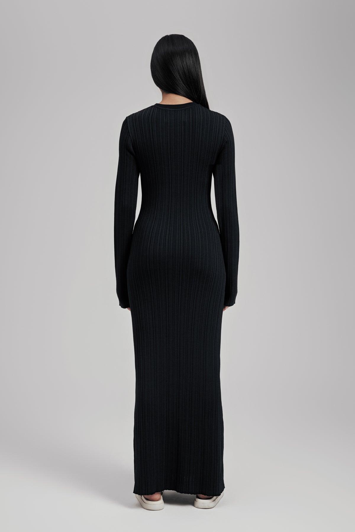 Nouria | Black Maxi Dress