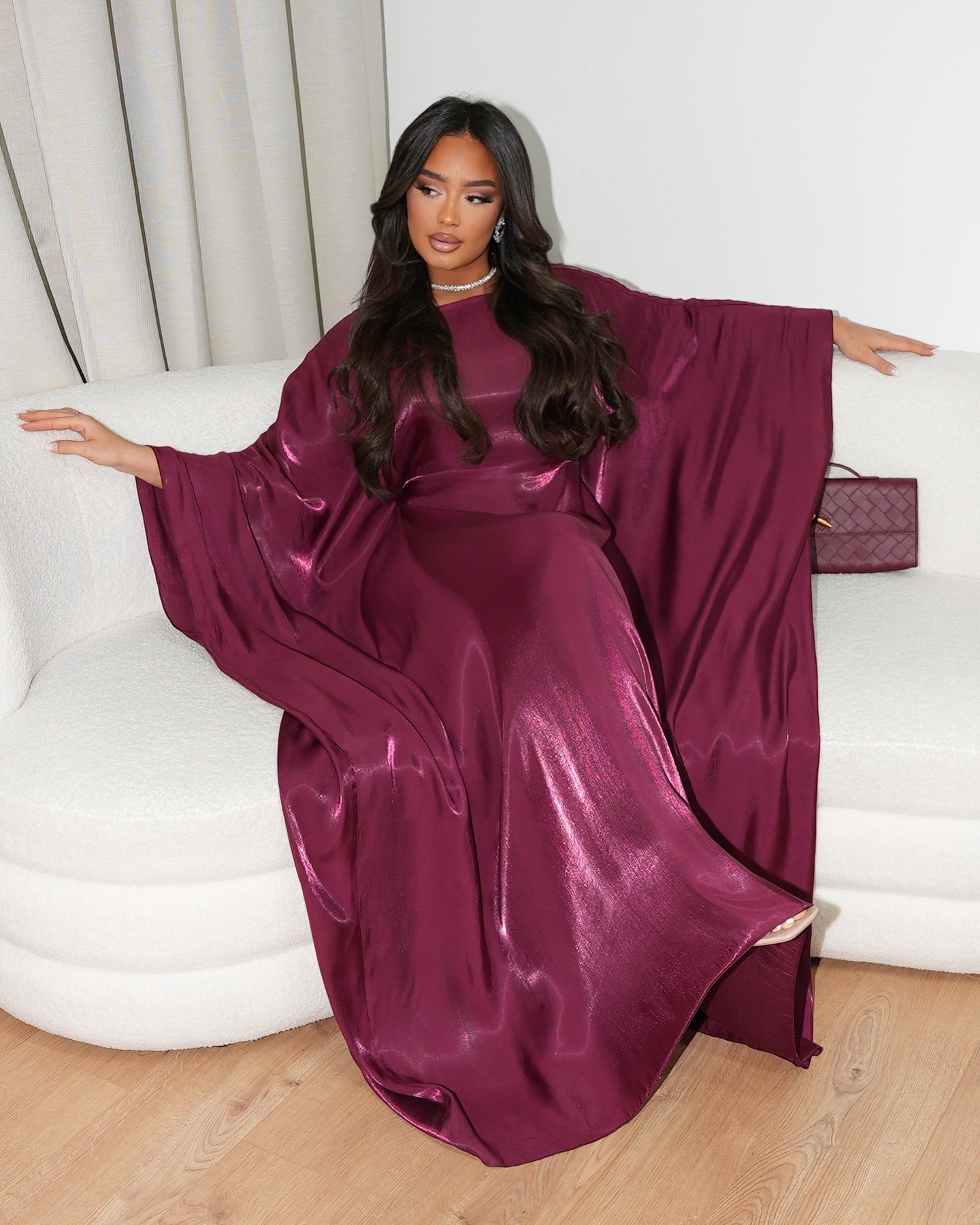 Selene | Satin Abaya