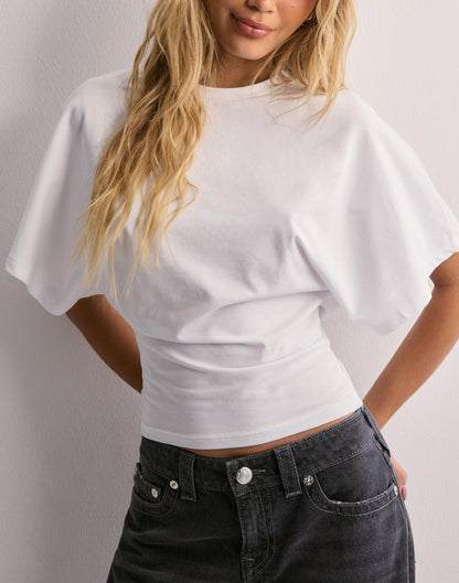 Dolman Sleeve Fitted Tee