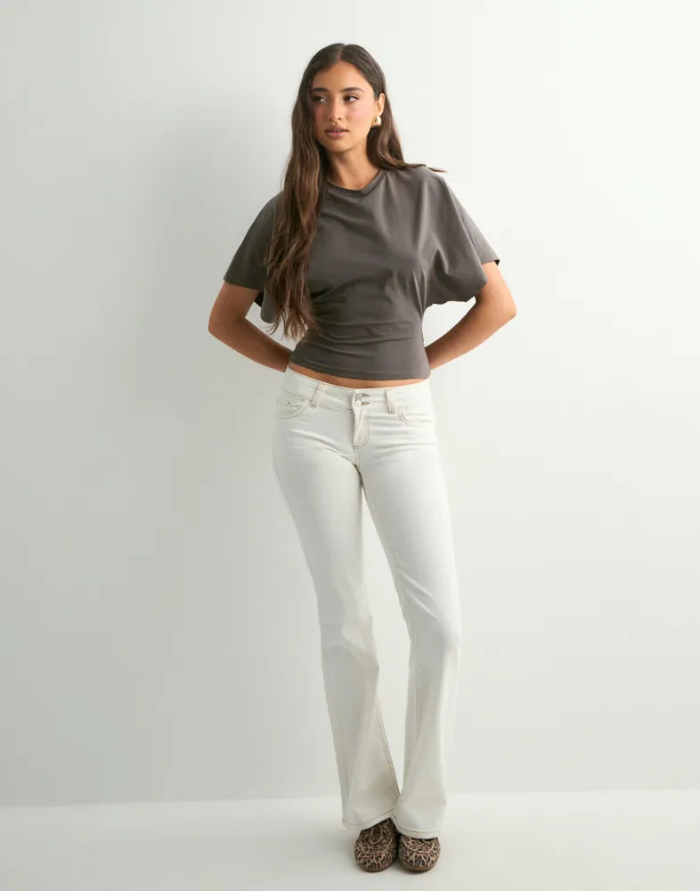 Dolman Sleeve Fitted Tee