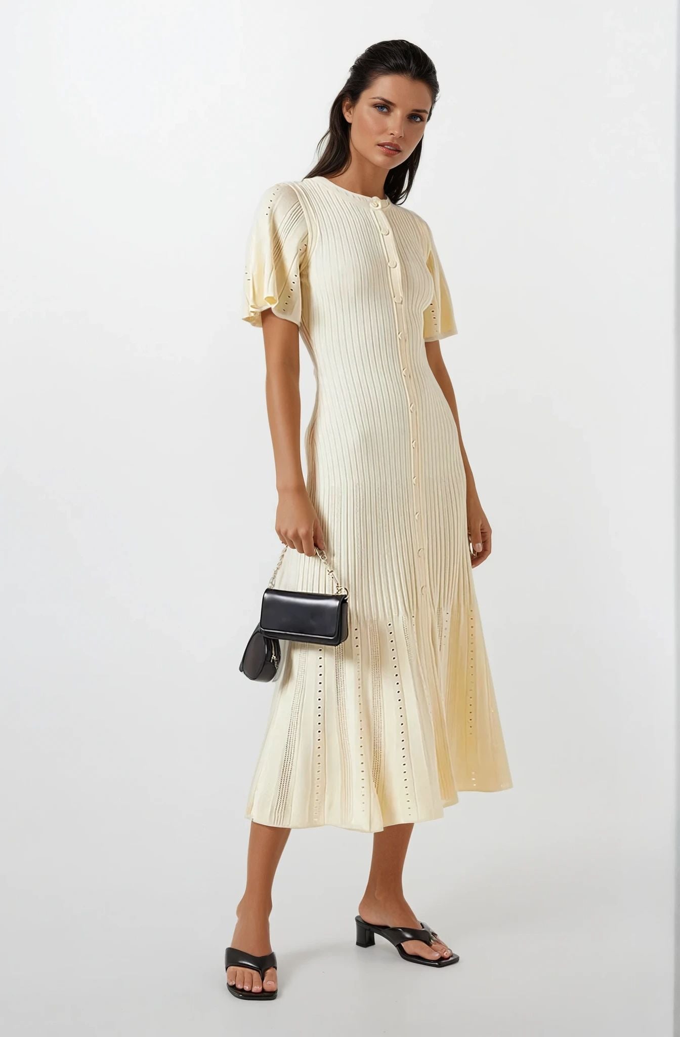 Alina Knit Midi Dress