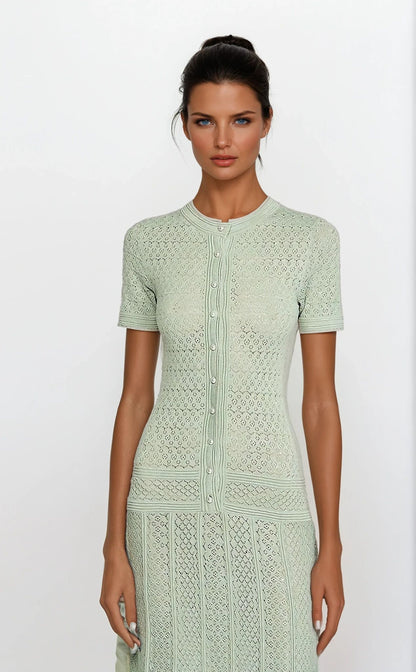 Lena Knit Maxi Dress