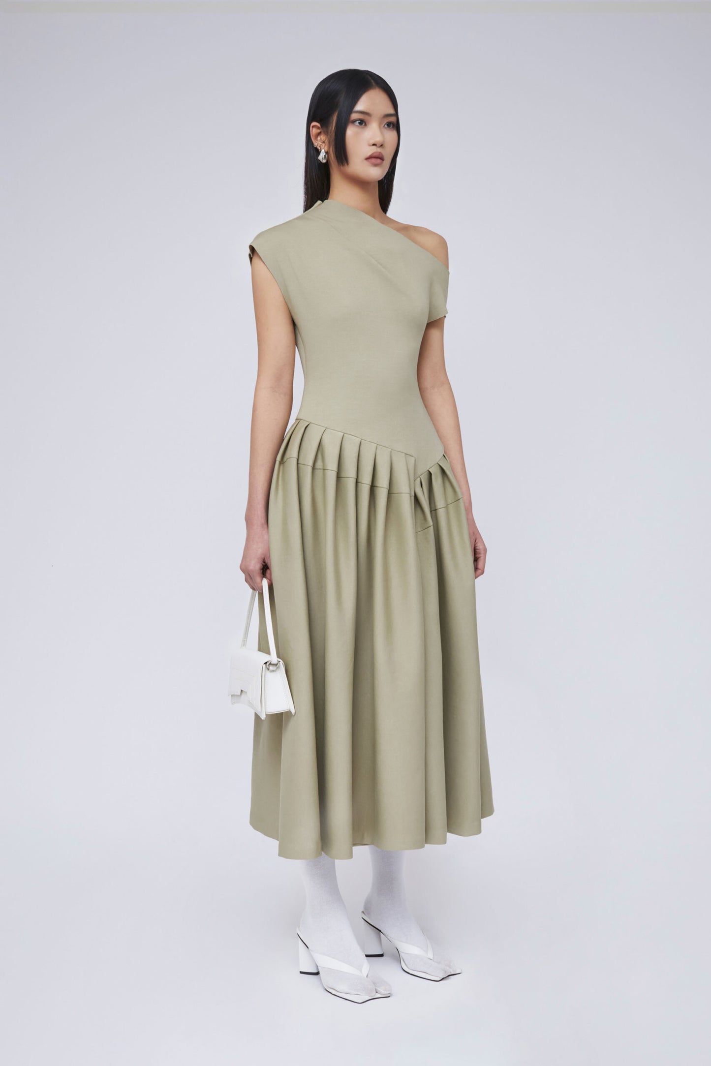 Marielle Pleated Dress