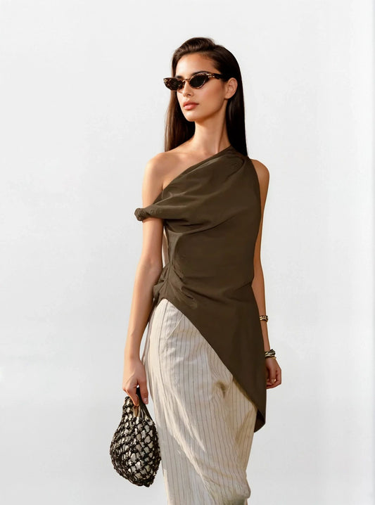 Naya Asymmetrical Blouse