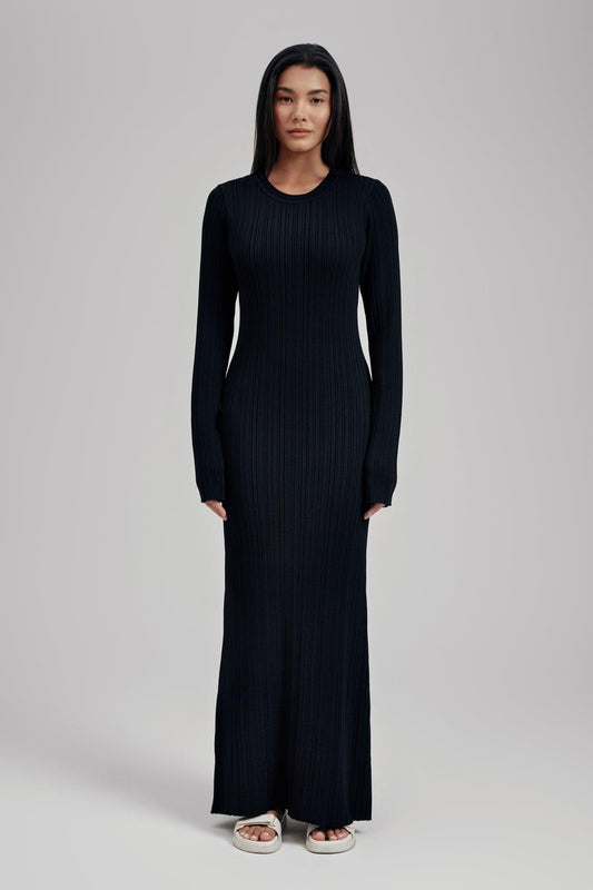 Nouria | Black Maxi Dress