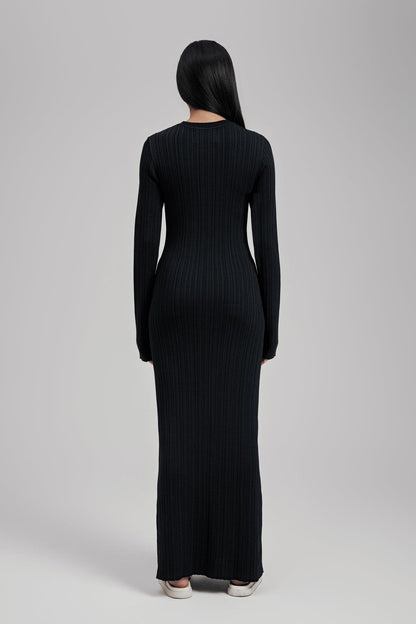 Nouria | Black Maxi Dress