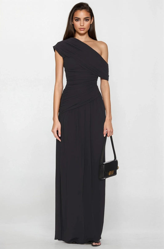 Thalia Off-Shoulder Maxi Dress